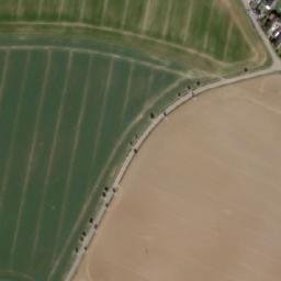 Satellite imagery of [Skvrňov] church t., CZ