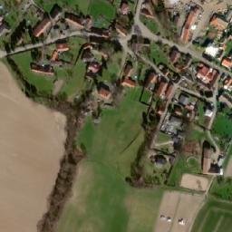 Satellite imagery of [Skvrňov] church t., CZ