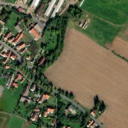 Satellite imagery of [Skvrňov] church t., CZ