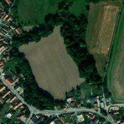 Satellite imagery of [Chrast-Podlažice] church t., CZ