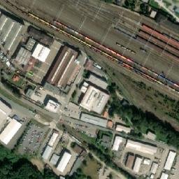 Satellite imagery of [Česká Třebová] evangelic church t., CZ