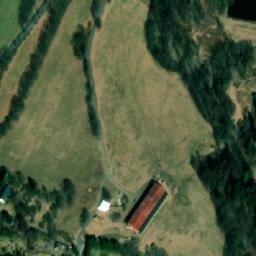 Satellite imagery of [Tvrdkov] church t., CZ