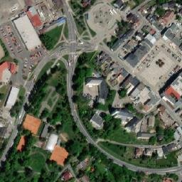 Satellite imagery of [Hlučín] church t., CZ
