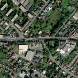 Satellite imagery of Sv. Markéta [Hlučín] church t., CZ