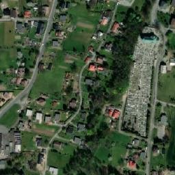 Satellite imagery of [Dolní Lutyně] church t., CZ