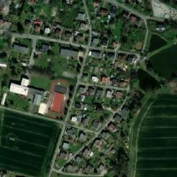 Satellite imagery of [Dolní Lutyně] church t., CZ