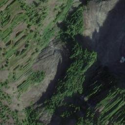 Satellite imagery of Mount Calder, CA