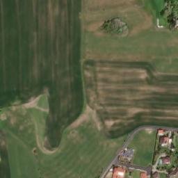 Satellite imagery of [Líšnice u Prahy] church t., CZ