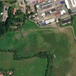 Satellite imagery of [Jílové u Prahy] church t., CZ