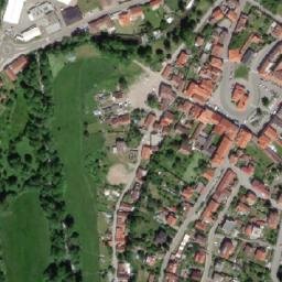 Satellite imagery of [Luže] church t., CZ