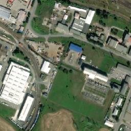 Satellite imagery of [Česká Třebová] heating plant chimney, CZ