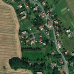 Satellite imagery of [Lubník] church t., CZ