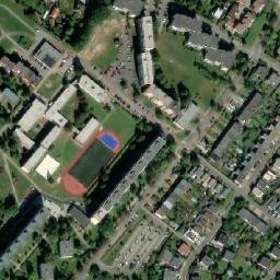 Satellite imagery of Sv. Markéta [Hlučín] church t., CZ