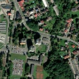 Satellite imagery of ŽDB [Bohumín-Nový Bohumín] factory chimney, CZ