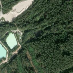 Satellite imagery of [Kaznějov] Kaolin factory chimney, CZ