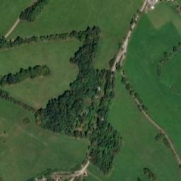 Satellite imagery of [Jílové u Prahy] church t., CZ