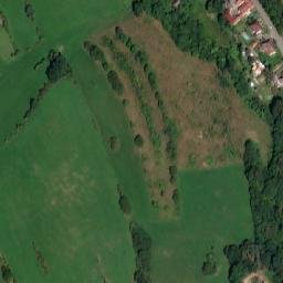 Satellite imagery of [Jílové u Prahy] church t., CZ