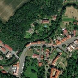 Satellite imagery of [Žleby] belfry, CZ