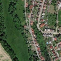 Satellite imagery of [Luže] church t., CZ