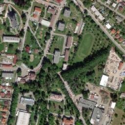 Satellite imagery of [Luže] church t., CZ
