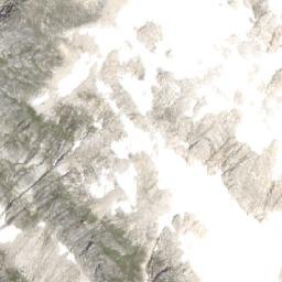 Satellite imagery of Mount Luxor, CA