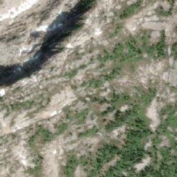 Satellite imagery of Mount Whistlepig, CA
