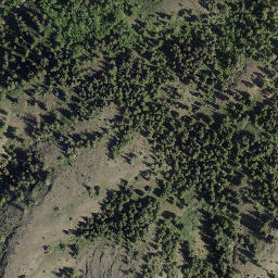 Satellite imagery of Black Knight Mountain, CA