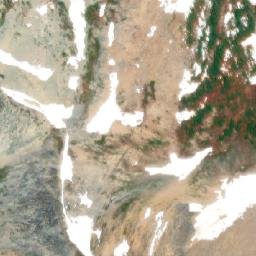 Satellite imagery of Mount Bradford, CA