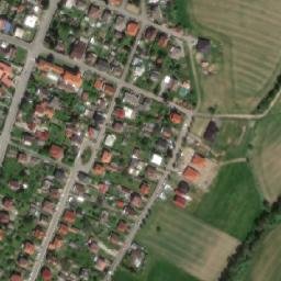 Satellite imagery of [Uhlířské Janovice] church t., CZ