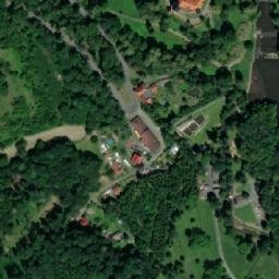 Satellite imagery of [Žleby] belfry, CZ