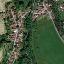 Satellite imagery of [Luže] church t., CZ