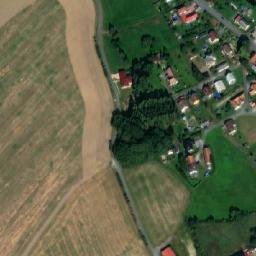 Satellite imagery of [Žichlínek] church t., CZ