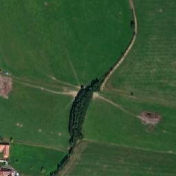Satellite imagery of [Žichlínek] church t., CZ