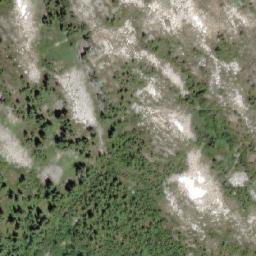 Satellite imagery of Mount Luxor, CA