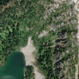 Satellite imagery of Mount Whistlepig, CA