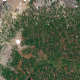 Satellite imagery of Mount Bradford, CA