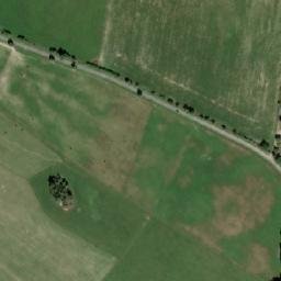 Satellite imagery of [Líšná u Zbiroha] church t., CZ