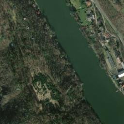Satellite imagery of [Davle] church t., CZ
