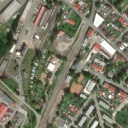Satellite imagery of [Uhlířské Janovice] church t., CZ