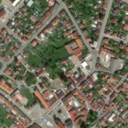 Satellite imagery of [Uhlířské Janovice] church t., CZ