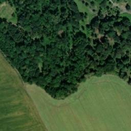 Satellite imagery of Velká věž [Žleby] castle outlook t., CZ
