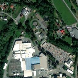 Satellite imagery of Saint-Gobain Vertex [Litomyšl-Nedošín] factory chimney, CZ