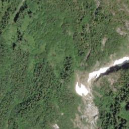 Satellite imagery of Mount Luxor, CA