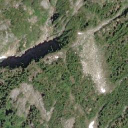 Satellite imagery of Mount Luxor, CA