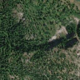 Satellite imagery of Mount Whistlepig, CA
