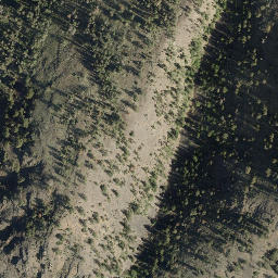 Satellite imagery of Black Knight Mountain, CA