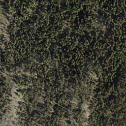 Satellite imagery of Black Knight Mountain, CA
