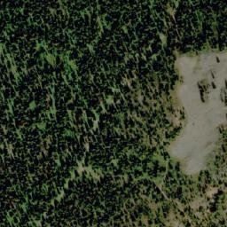 Satellite imagery of Lightning Peak, CA