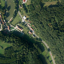 Satellite imagery of Schloß Unteraufseß, DE