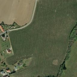 Satellite imagery of [Drahoňův Újezd] church t., CZ